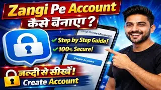 Zangi Messenger me account kaise banaye, Zangi app kaise use kare,ye app Kitna safe h 💯