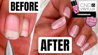 the MOST AESTHETIC natural manicure you ever seen. LEFT and RIGHT hand.