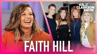 See Faith Hill & Kelly Clarkson's Throwback Photo At Shania Twain Concert With Reba McEntire