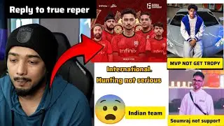 Scout reply to all india team 😨 not serious to international for PMGC @JONATHANGAMINGYT 