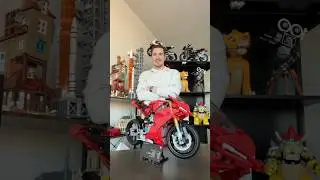 Building the LEGO Ducati PANIGALE V4 R! #lego #motorcycle #asmr #ducati #shopping