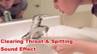 Woman Clearing Throat & Spitting Noises Spit Sounds | Film & Sound Effects No Copyright