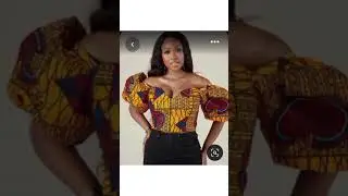 Spicy Ankara Top For Jean: Fashion And Styles