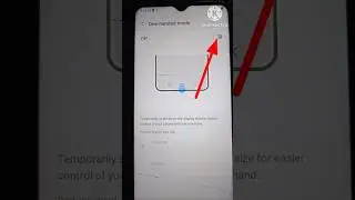 Samsung a12 ma one handed mode on kaise kare || how to on samsung a12 one handed mode