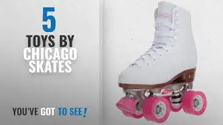 Top 10 Chicago Skates Toys [2018]: Chicago Women&rsquo;s Classic Roller Skates &ndash; White Rink Skates -