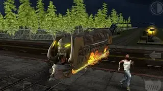 Franklin Fight Horror Motorhead Train in Indian Bike driving 3d