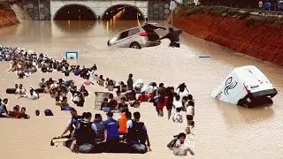 Sudden Major flood paralyzed Yemen! The streets have turned into rivers in Sanaa!