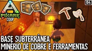BASE SUBTERR&Acirc;NEA! Encontramos MIN&Eacute;RIO DE COBRE e FERRAMENTAS no PIXARK COOP - EP4