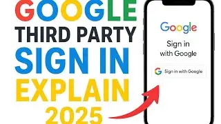 Google Third Party Sign In 🔥 Full Secret Explain in Urdu Hindi 2025