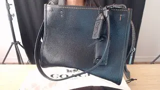 UNBOXING Coach Rogue 25 in Black 2nd Generation | So Pretty!