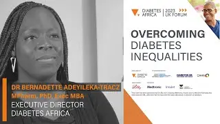 Dr Bernadette Adeyileka-Tracz shares her insights on the 'Overcoming Diabetes Inequalities&rsquo; event