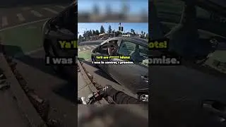 Lady freaks out and yells at bikers for having some fun 😂 (via saucey125_/ig)