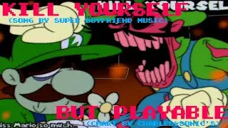 Friday Night Funkin Mario's Madness V2: KILL YOURSELF Charted [fanmade song]