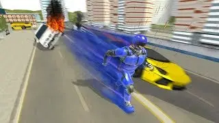 Super Light Speed Robot Superhero: Speed Hero / Android Gameplay HD (by Orange Games Studio LLC)