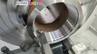 Heavy duty cnc lathe.Big spindle bore lathe.