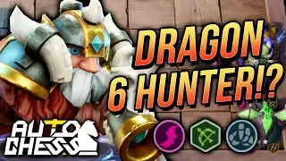 Dragon 6 Hunter DESTROYING Ranked Lobby! | Auto Chess Mobile | Zath Auto Chess 81