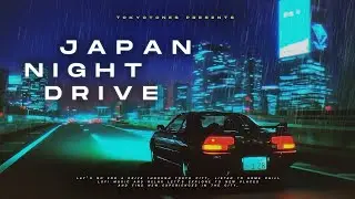 𝐩𝐥𝐚𝐲𝐥𝐢𝐬𝐭 | Driving in the rain through Tokyo city | smooth lofi