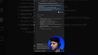Screenshot &rarr; Website in 10s 😳 | AI Agent mode Insane #aicoding #aicodingtools #aiagents #shorts