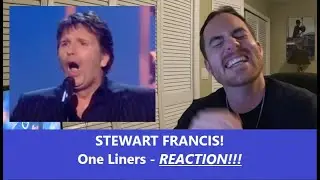 Americans React | STEWART FRANCIS | One Liners | REACTION