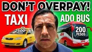 Cheapest way to go from Cancun airport to Playa del Carmen. How much does it cost from CUN to PDC?