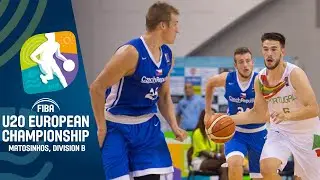 Portugal v Czech Republic - Full Game - FIBA U20 European Championship Division B 2019