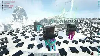 Ark Unofficial PvP | Astro x100 | Raid Highlights