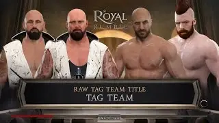 Cesaro & Sheamus vs Gallows & Anderson Royal Rumble 2017
