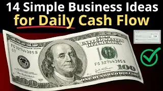 💰 14 Simple Business Ideas for Daily Cash Flow