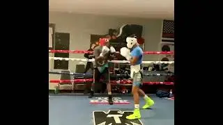 Emiliano Vargas using angles like Lomachenko in sparring