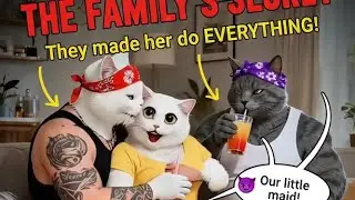 SHOCKING FAMILY CHEAT! 😥 The Truth Behind Our 'Little Maid' is Exposed! | Cat Family Secrets