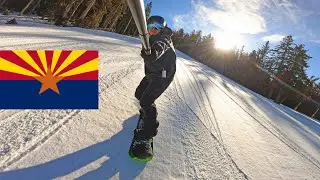ARIZONA Snowbowl Snowboarding. That's It...