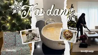 Sredjujem dok Balsa spava | rucak | kupovina i pakovanje paketica 🎄🎁