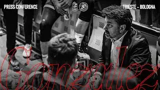 PALLACANESTRO TRIESTE - VIRTUS OLIDATA BOLOGNA | COACH GONZÁLEZ PRESS CONFERENCE🔴🎙️