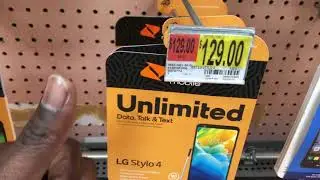 Boost mobile LG Stylo 4 price $129 @ Walmart