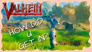 🍑 TROLL RAID DESTROYS MY BASE 😭/ Valheim gameplay early access ep.381🍩