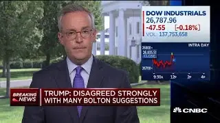 Trump says he fired John Bolton as national security adviser
