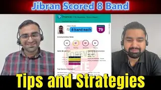 Jibran Scored 8 Band in PTE Academic | Success story 