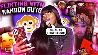 FLIRTING WITH RANDOM BOYS ON THE MONKEY APP 🙊💦 **IT WORKED** 🥰