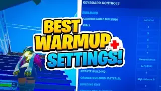 Лучшие настройки и разминка для соревновательного Fortnite | PWR Muz