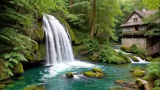 Gentle River Sounds in Forest 🌿 | Natural Therapy for Stress Relief, Calm Mind & Sleep