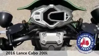 2016 Lance Cabo 200i