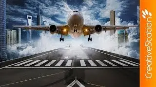 Airport - Speed art (#Photoshop) | CreativeStation GM
