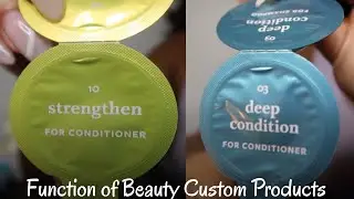 Function of Beauty Customizable Hair Products Review/Demo on Natural Hair | Logan Michaela