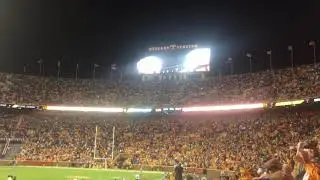 Tennessee Vols vs LSU Tigers Running through the T @ Neyland Stadium