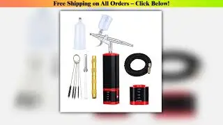 TM100-116W Portable Professional Mini Airbrush With Compressor Kit Cake Decoration Temporary