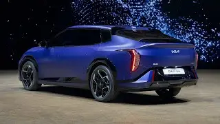 New Kia EV4 GT-Line Hatchback Yacht Blue Matt