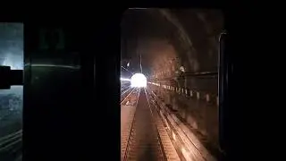 Baltimore And Potomac Tunnels Marc Rail Commuter Cab View