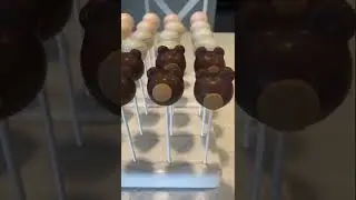 How to create TEDDY BEAR cake Pops!