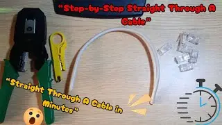 Straight-Through A Ethernet Cable | What It Is & How to Make It