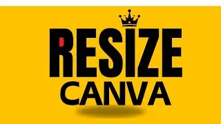 Resize Your Social Media Posts FAST In Canva!